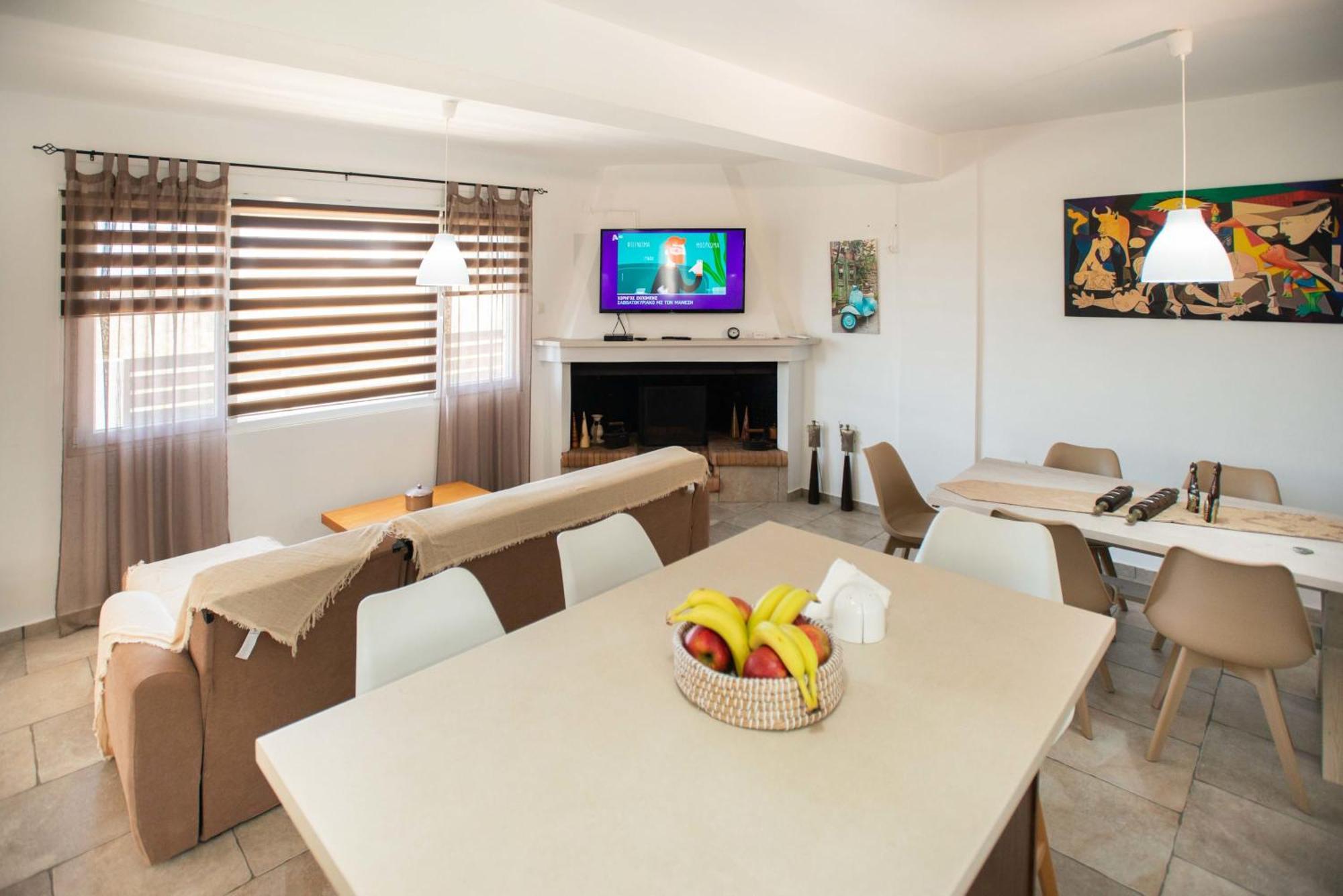 Afrathias Beachhouse - Cretan Hideaway คาลามากิ ภายนอก รูปภาพ